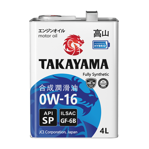 Takayama SAE 0W-16 ILSAC GF-6B