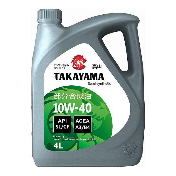 Моторное масло TAKAYAMA SAE 10W-40 API SL/CF